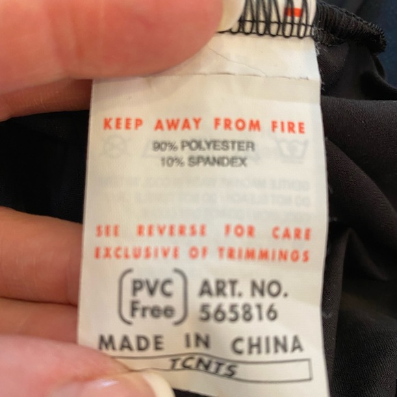 Puma Womens Black Polo Activewear Dress / Pockets w Zippers / Size Small - Picture 16 of 16